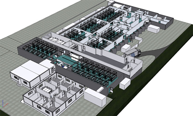 Revamping de bureaux pour création d’une salle blanche